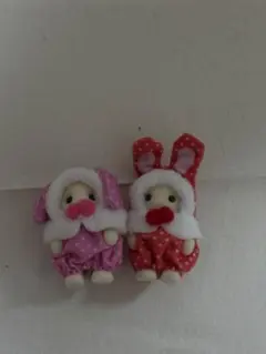 シルバニアファミリー カラフルコスチューム フローラショコラうさぎ