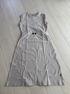 CIAOPANIC TYPYベージュ ノースリーブワンピース XL130〜140