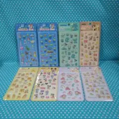 ディズニー　ぷくぷくシール 8枚セット