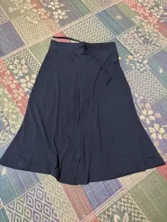 K.SWISS ブラックガウチョパンツ