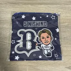 オリックスバファローズ　西野真弘　カラビナ付きポーチのサムネイル