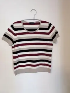 BURBERRY ストライプ 半袖ニット 2