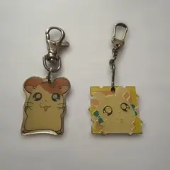 リボンちゃん とっとこハム太郎 キーホルダー レトロ レア 昔 希少