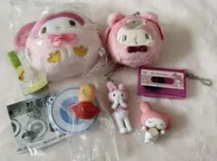 マイメロディぬいぐるみまとめ売り９点セット マイメロディぬいぐるみセット - メルカリ
