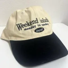 ベースボールキャップ　企業ロゴ　USA　アメリカ古着　vintage