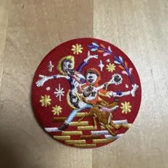 ディズニー刺繍缶バッジ　リメンバーミー