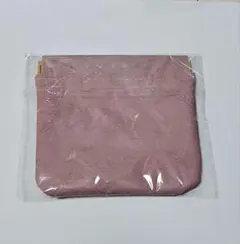 新品 ピンク ポーチ 小物入れ コスメポーチ 合皮 ミニポーチ