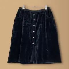 【Made in FRANCE】SONIA RYKIEL ベロア スカート