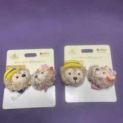 【SALE 2個セット】ダッフイー/シェリーメイ ヘアゴムー 香港ディズニー限定