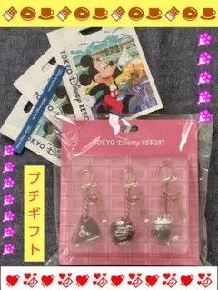定価以下❣️東京ディズニーリゾート❣️キーチェーン3個❣️ギフト袋❣️おまけつき