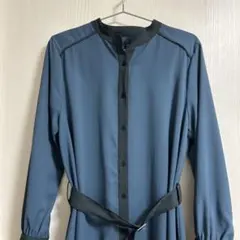 【N. natural beauty basic】長袖ワンピース ベルト付き M