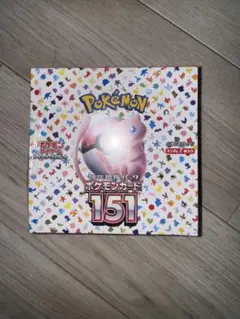 【即日発送】ポケモンカード　151 シュリンク付き　未開封box ポケモンカードゲーム ポケモンカード151 BOX シュリンク付き