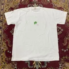 90s シングルステッチ てんとう虫 クローバー アニマル アート Tシャツ