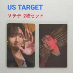 BTS ARIRANG US TARGET アルバムトレカ V テテ 2枚セット