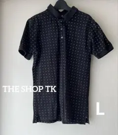THE SHOP TKザショップティーケー　メンズ　ポロシャツ　Lのサムネイル