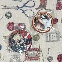 僕のヒーローアカデミア ✿ 爆豪勝己 ✿ 缶バッジ 2個セット