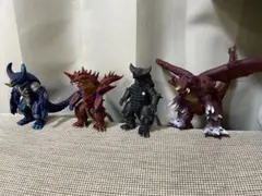BANDAI 1992 ゴジラ大図鑑 8箱セット 指人形 G−4 - メルカリ
