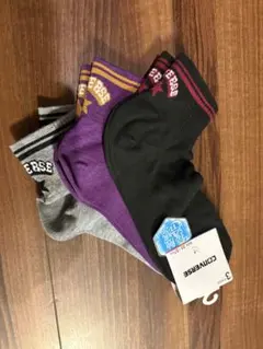 CONVERSE ソックス 3足組 25-27cm 接触冷感のサムネイル