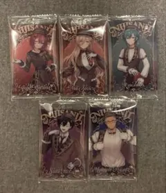 にじさんじ ウエハース 緑仙 佐伯 アンジュ ニュイ 舞元 5点