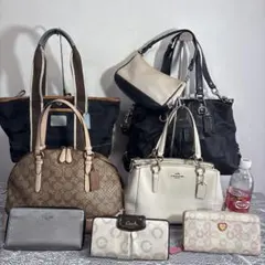 COACH バッグ 財布 まとめ売り 8点セットのサムネイル