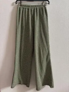 古着 チェックパンツ