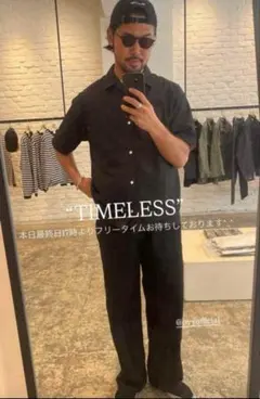 OVY 5周年記念 限定 THOMAS MASON 半袖オープンカラーシャツ Mのサムネイル