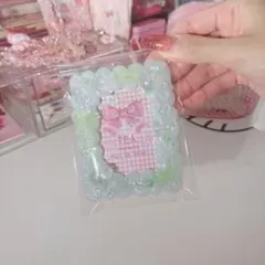 ホイップデコ B8 緑 黄緑 グリーン パステル トレカケース