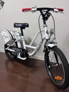 ☆極美品☆あさひサイクル 白バイ 16インチ ヒーローモーターズ 自転車 子供用 あさひASAHI白バイ 160-J 16インチ ヒーローモーターズ子供用