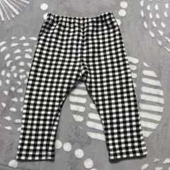 ギンガムチェックパンツ（黒と白）