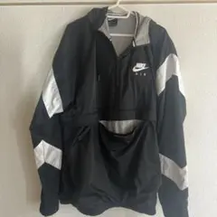 NIKE AIR ハーフジップ アノラックパーカー ブラック Mのサムネイル