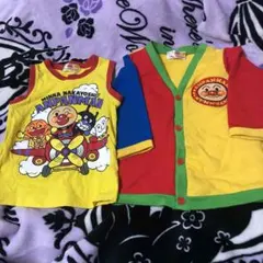 アンパンマン　薄い　上着　タンクトップ　服