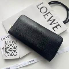 152 極上美品 LOEWE ロエベ 長財布 ラウンドファスナー 306 極上美品 LOEWE ロエベ 長財布 ラウンドファスナー - メルカリ