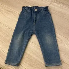 プティマイン　バックリボンジーンズ