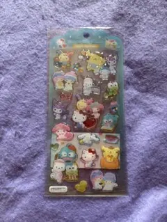 サンリオキャラクターズ ドロップジェリーシール クラックス はぴだんぶい