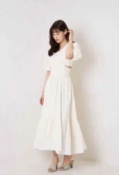 Elisa Check Dress Mサイズ beige herlipto - メルカリ