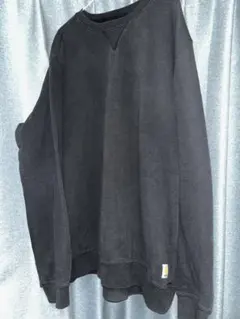 Carhartt ブラック スウェットシャツ 長袖