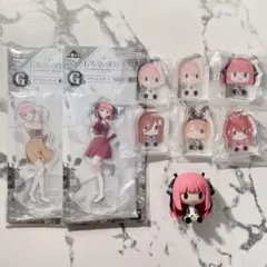 五等分の花嫁 一番くじ等 二乃 詰め合わせ まとめ アクリルスタンド 等 37点 五等分の花嫁」どっちの私が好き？ 二乃、三玖、四葉たちが2種の