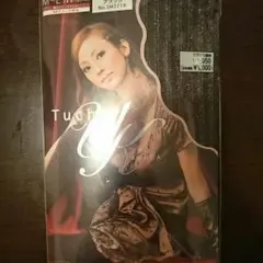 GUNZE柄タイツ(ブロンズラメ)