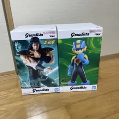 Grandista 北斗の拳 レイ ロックマンエグゼ フィギュア2体セット