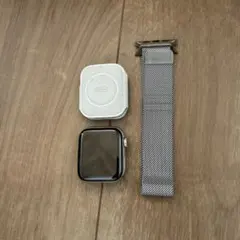 Apple Watch本体 シルバーメッシュバンド付き