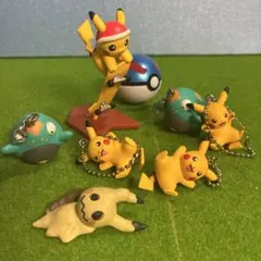初期ポケモン ミニフィギュア ケース付き3体セット ポケモンフィギュア