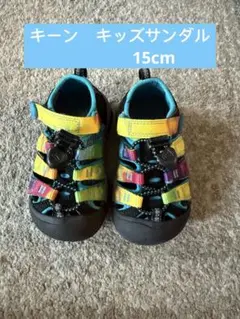 KEEN キッズ サンダル マルチカラー（15cm）