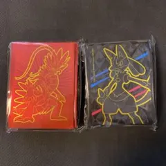 【海外限定】 コライドン　ルカリオ　デッキシールド スリーブ　65枚×2個