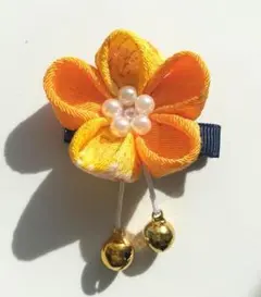 髪飾り ハンドメイド つまみ細工