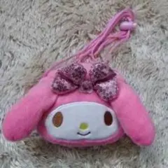 マイメロディ 耳付きポーチ ピンク