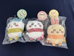 ちいかわ ぬくぬくの装いマスコット3種セット　冬の装い