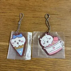 ちいかわ 一番くじ　アイスクリーム　ラバーチャーム　ちいわか　ハチワレ