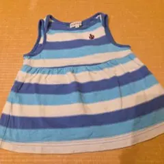3can4on ストライプワンピース 90サイズ