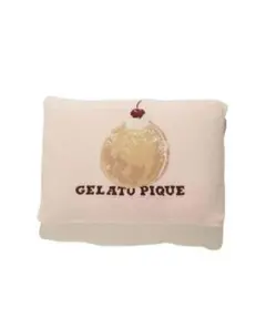 ジェラートピケ「Sleep」スイーツ ジャガードピローケース（ピンク）