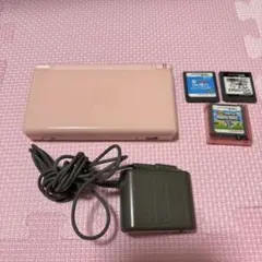 Nintendo DS Lite (ピンク) ソフト付き
